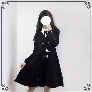 Gothic Lolita jacket coat (check closet for Lolita shirts/cape/hats)